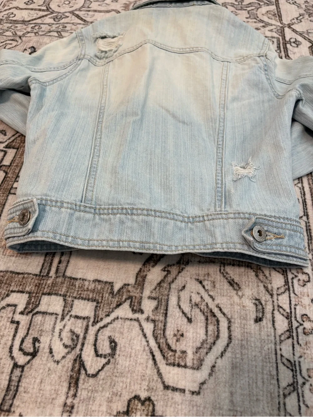 Girls Mudd Light Blue Denim Jacket